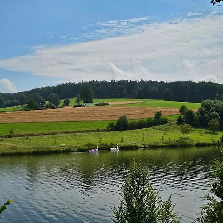 Ferienhaus "Baeren Ecke" Am See Im Bergland เคียร์ชไฮม์ ภายนอก รูปภาพ